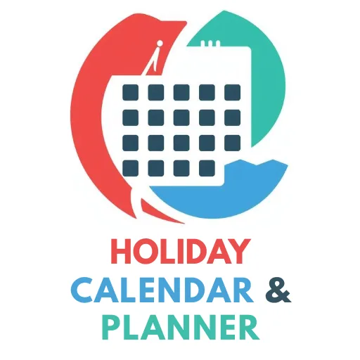 World Public Holidays Calendar app icon — a red, teal and blue calendar mark above the words Holiday Calendar and Planner