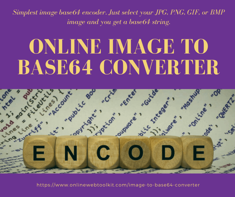 Image to Base64 String Online Generator Tool