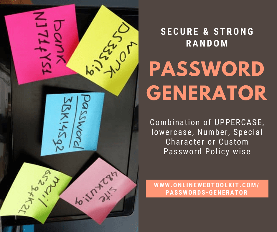 download generate 20 random passwords