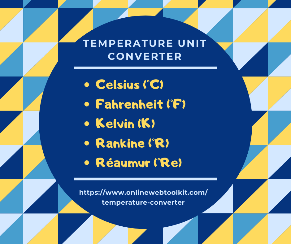 Temperature Unit Converter Tool