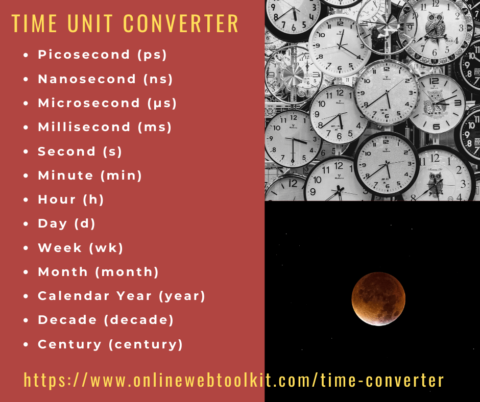 Time Unit Converter Tool